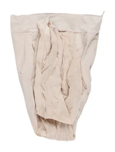 Pre-owned Donna Karan Nylon Stockings In Neutral