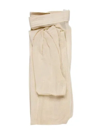 Pre-owned Donna Karan Nylon Stockings In Neutrals