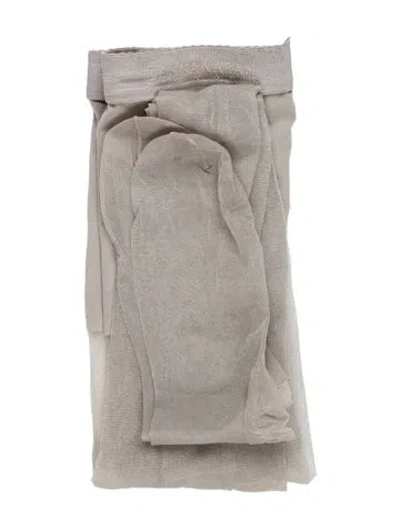 Pre-owned Donna Karan Nylon Stockings In Silver