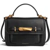 Donna Karan Oceanside Crossbody Bag In Black/gold