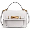 Donna Karan Oceanside Crossbody Bag In Brilliant White