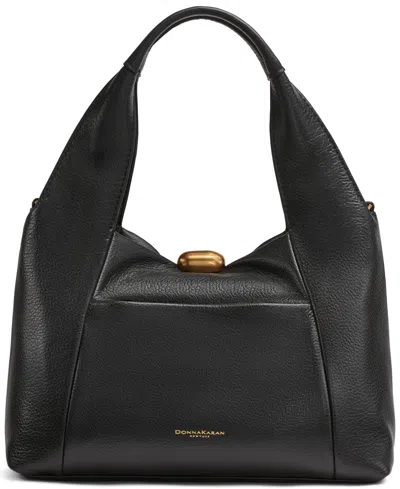 Donna Karan Organza Crossbody Bag In Brown