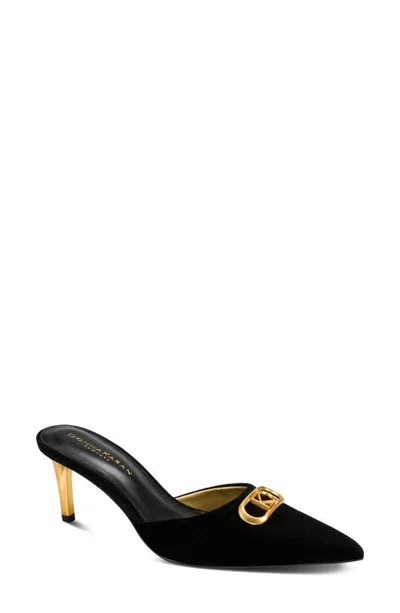 Donna Karan Pearl Mule In Black