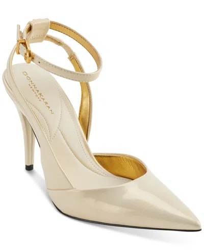 Donna Karan Pincrest Pumps In Ivory