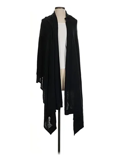 Pre-owned Donna Karan Poncho In Black