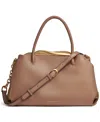 Donna Karan Poplin Satchel Bag