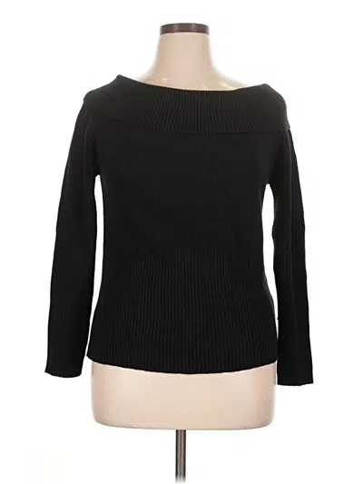 Pre-owned Donna Karan Pullover Sweater In Black