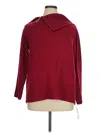 Donna Karan Pullover Sweater In Burgundy