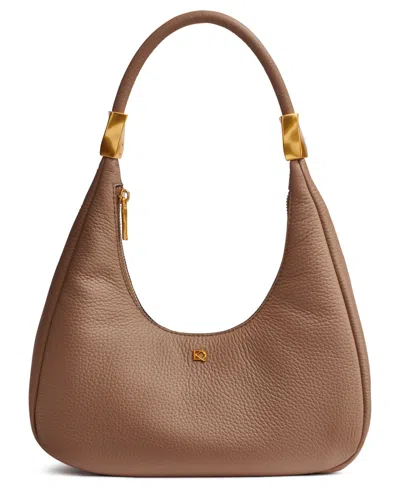 Donna Karan Quogue Leather Small Hobo Shoulder