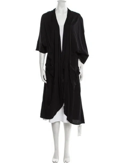 Pre-owned Donna Karan Robe In Black