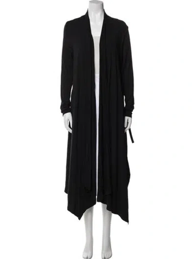 Pre-owned Donna Karan Robe In Black