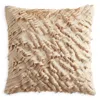 Donna Karan Home Ruffle Decorative Pillow, 18" X 18" In Gold