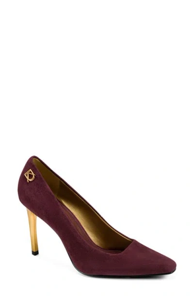 Donna Karan Savita Pump In Burgundy