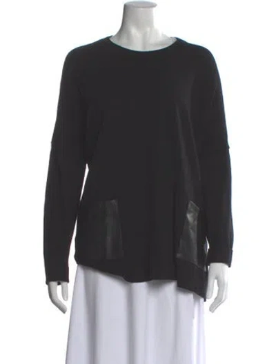 Pre-owned Donna Karan Scoop Neck Sweater In Gray