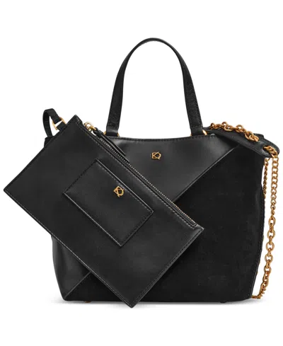 Donna Karan Setauket Crossbody In Cloud (gre
