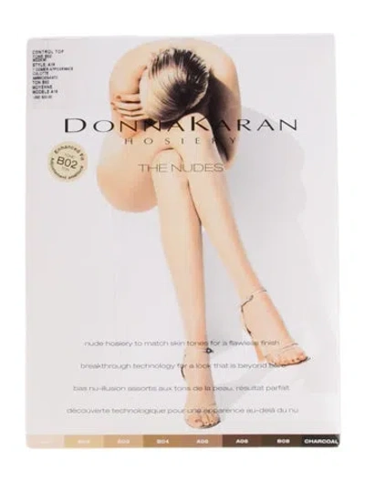 Pre-owned Donna Karan Sheer Tights. In Neutral