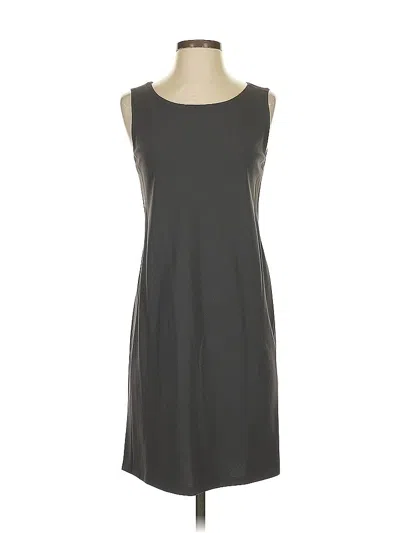 Pre-owned Donna Karan Signature Casual Dress In Gray