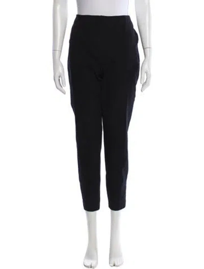Pre-owned Donna Karan Skinny Leg Pants In Black