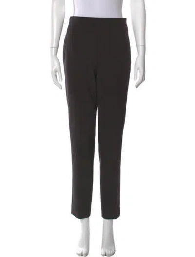 Pre-owned Donna Karan Skinny Leg Pants In Black