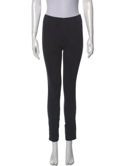 Pre-owned Donna Karan Skinny Leg Pants In Blue