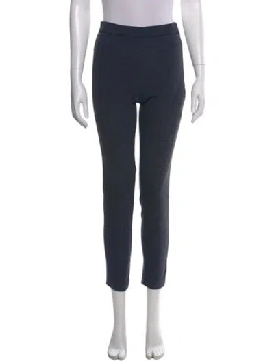 Pre-owned Donna Karan Skinny Leg Pants In Blue