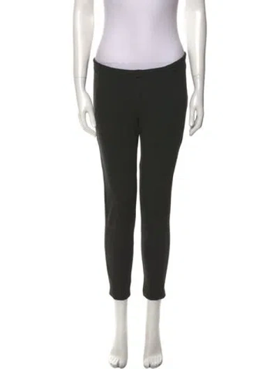 Pre-owned Donna Karan Skinny Leg Pants In Gray