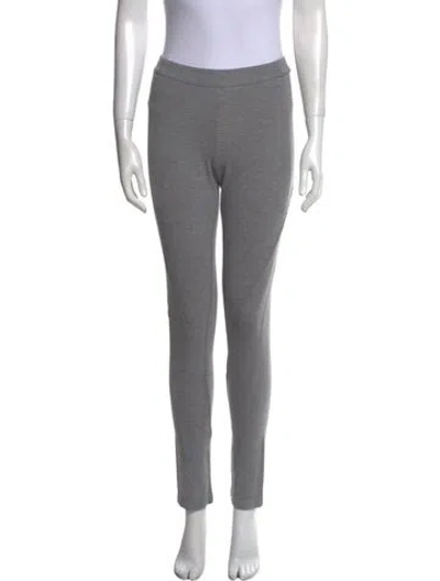 Pre-owned Donna Karan Skinny Leg Pants In Gray