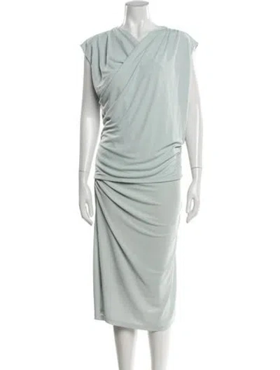 Pre-owned Donna Karan Skirt Set In Green