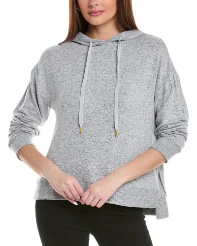Donna Karan Sleep Hoodie In Grey