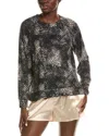 Donna Karan Sleepwear Lounge Top In Black