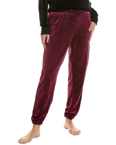 Donna Karan Sleepwear Sleep Jogger Pant In Purple
