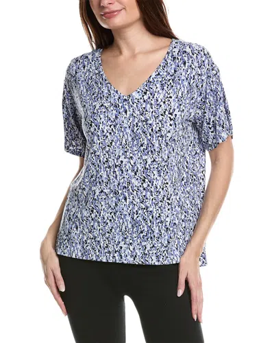 Donna Karan Sleepwear Sleep Top In Blue