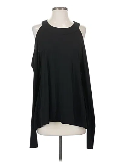Pre-owned Donna Karan Sleeveless Blouse In Black