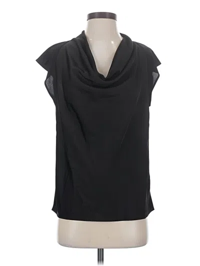 Pre-owned Donna Karan Sleeveless Blouse In Black