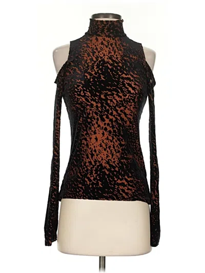 Pre-owned Donna Karan Sleeveless Blouse In Orange
