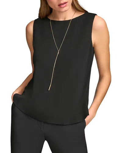 DONNA KARAN DONNA KARAN SLEEVELESS CREWNECK TOP