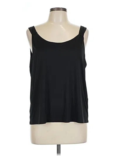 Pre-owned Donna Karan Sleeveless T-shirt In Black