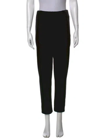Pre-owned Donna Karan Straight Leg Pants In Black