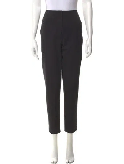 Pre-owned Donna Karan Straight Leg Pants In Black