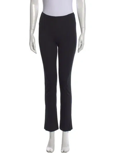 Pre-owned Donna Karan Straight Leg Pants In Black
