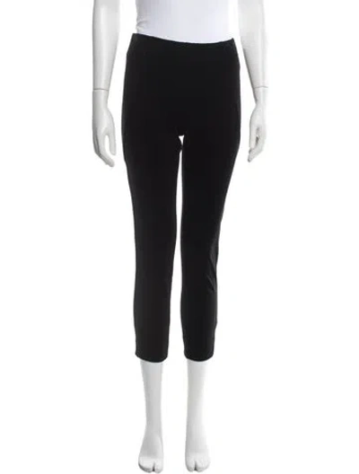Pre-owned Donna Karan Straight Leg Pants In Black
