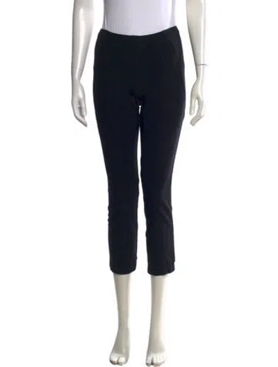 Pre-owned Donna Karan Straight Leg Pants In Black