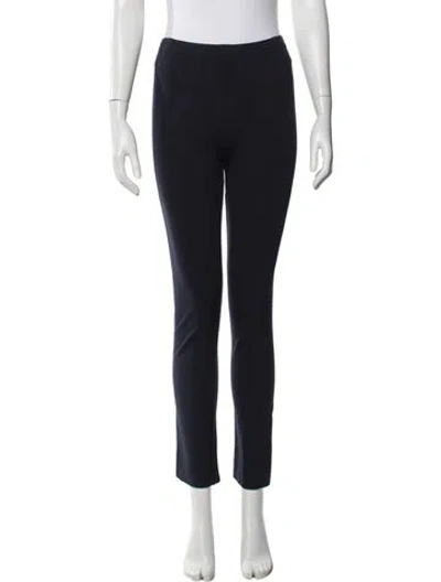 Pre-owned Donna Karan Straight Leg Pants In Blue