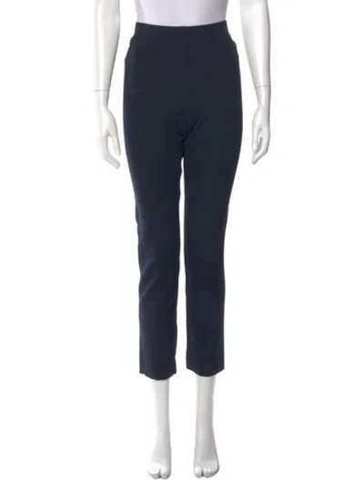 Pre-owned Donna Karan Straight Leg Pants In Blue