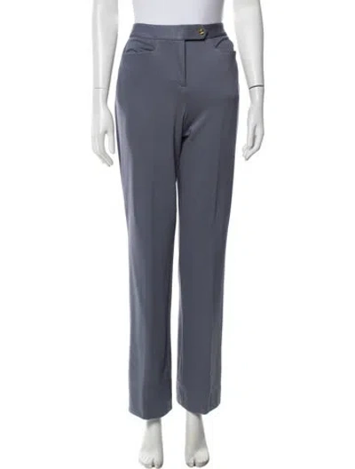Pre-owned Donna Karan Straight Leg Pants In Blue