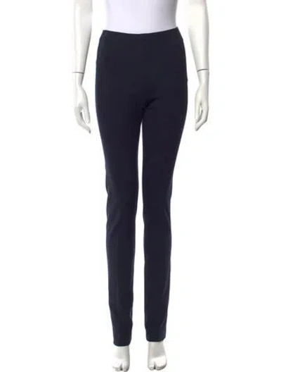 Pre-owned Donna Karan Straight Leg Pants In Blue