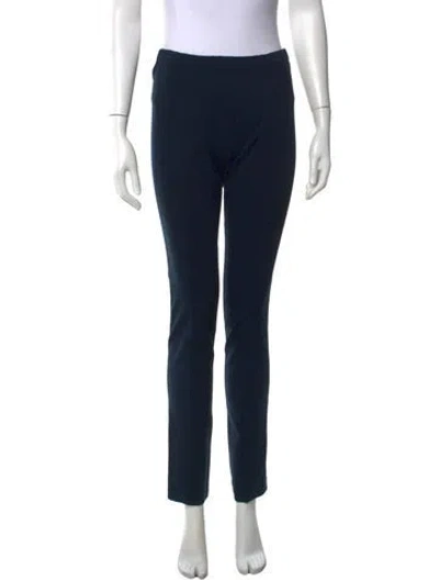 Pre-owned Donna Karan Straight Leg Pants In Blue