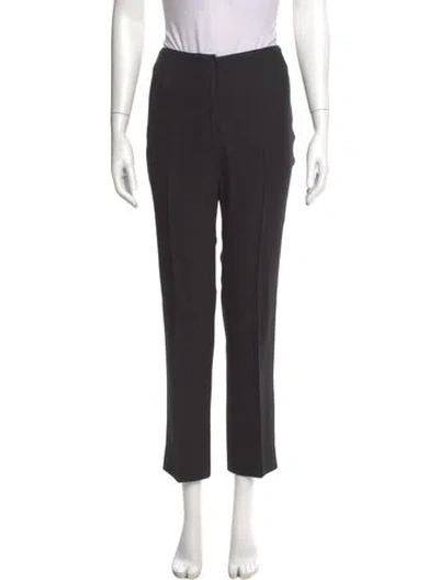 Pre-owned Donna Karan Straight Leg Pants In Gray
