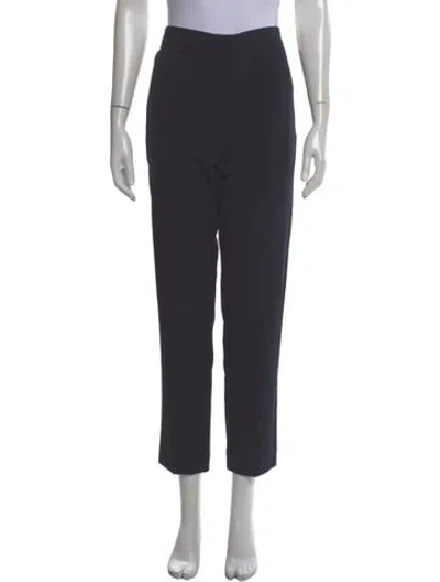 Pre-owned Donna Karan Straight Leg Pants In Gray