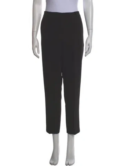 Pre-owned Donna Karan Straight Leg Pants In Gray